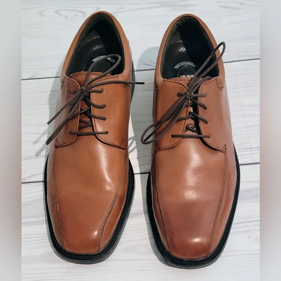 Nunn Bush | Shoes | Mens Nunn Bush Brown Leather Dress Shoes Sz 5 | Poshmark